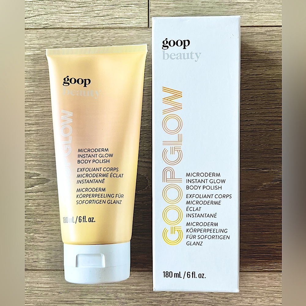 NWT Goop Glow Microderm Body Polish 6oz